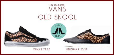 vans shoes dupes